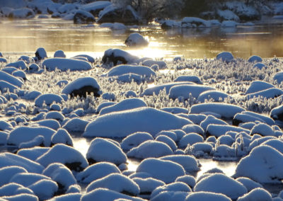 Lappland Ruhe Abenteuer Cabins Urige Blockhütten zum Entspannen Winter